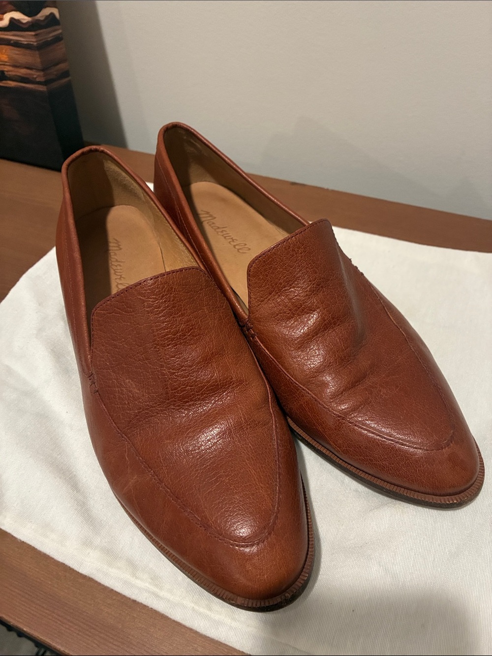Madewell Brown Leather Loafers